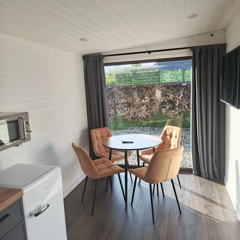 Скандинавское бунгало c финским банным чаном Асти Кэмп