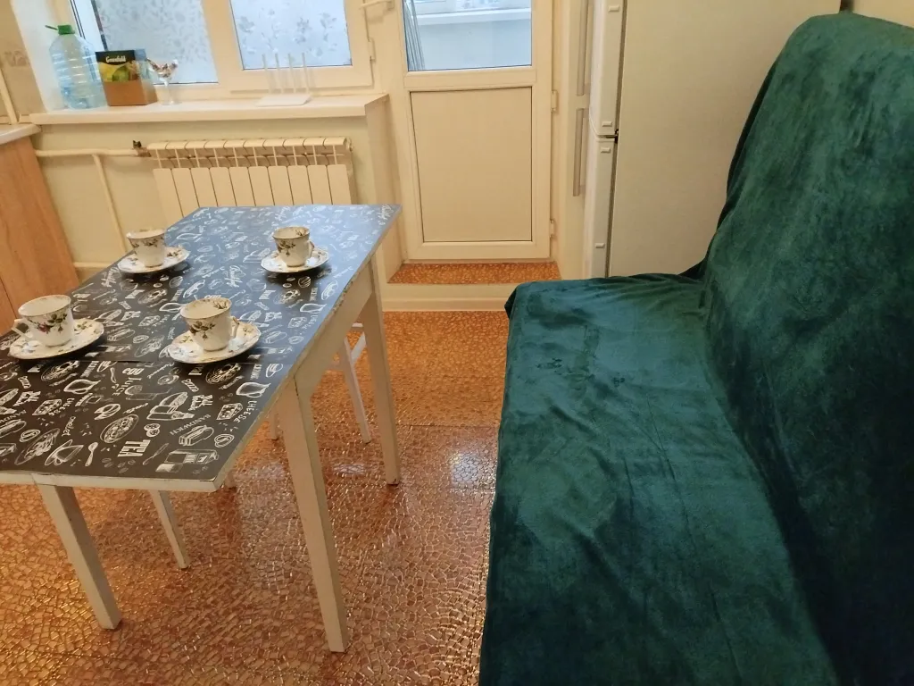 1к квартира на 6 спальных мест, рядом магазины