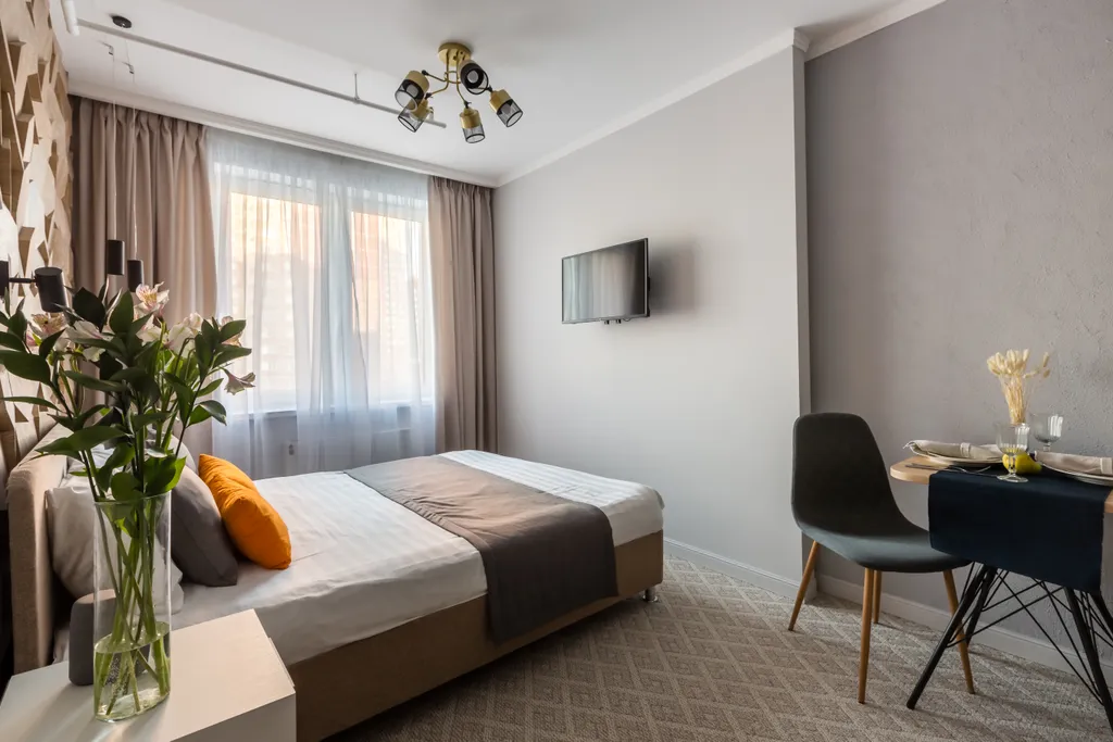 Апартаменты Кварт-Отель студия с сауной и джакузи Шале