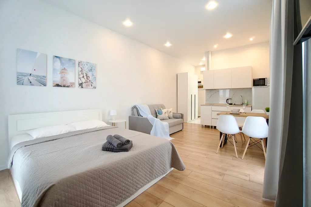 Уютная квартира с видом на горы