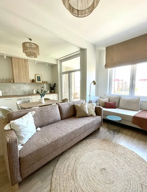 Квартира Двухкомнатная квартира Eco villa у Экспофорума и Пушкина — Санкт-Петербург