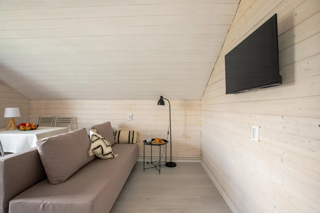 Уютный дом с сауной рядом с лесом и пляжем