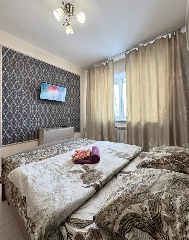 Квартира Прекрасная студия, с кондиционером и  Отличный вид на реку — аренда посуточно в Улан-Удэ