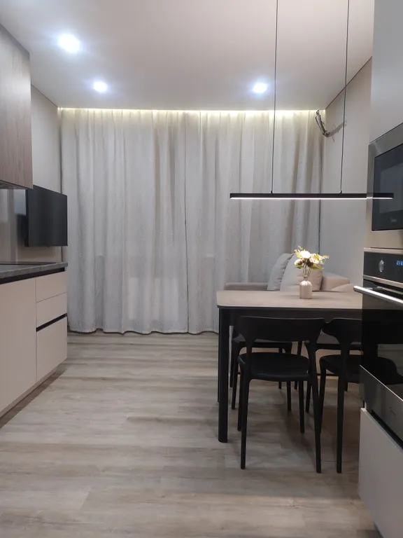 Современная двухкомнатная квартира в ЖК Кристалл