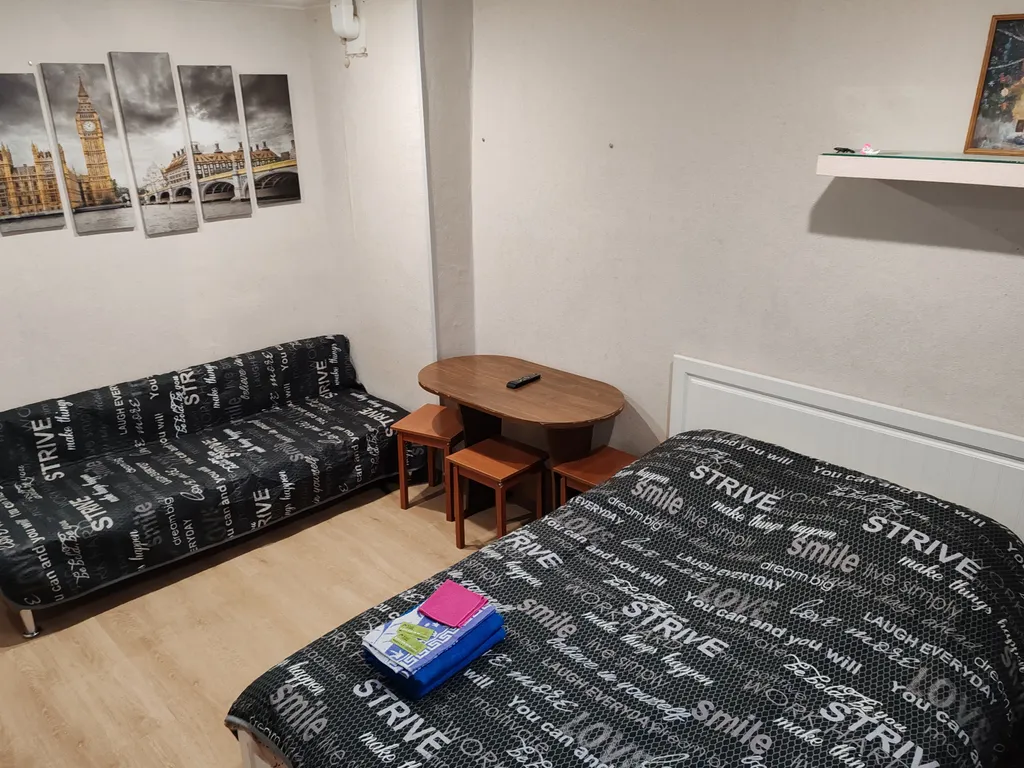 Квартира рядом с вокзалом с двумя спальными местами