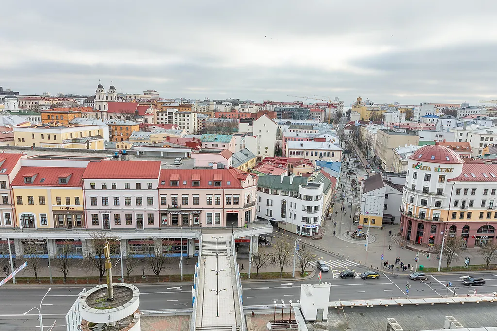 Квартира Центр Минска. Современная  квартира с панорамным видом. — Минск
