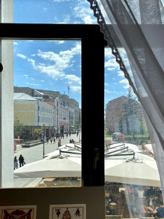 Квартира с витражом