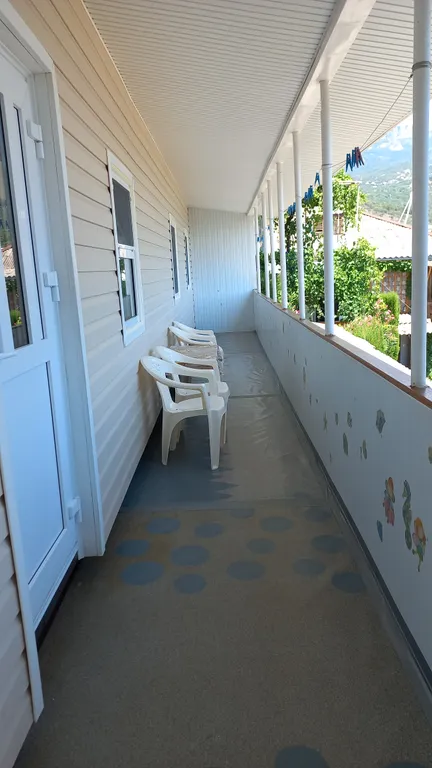 Коттедж Уютный домик у моря, первая линия, 60 метров до моря — Кацивели