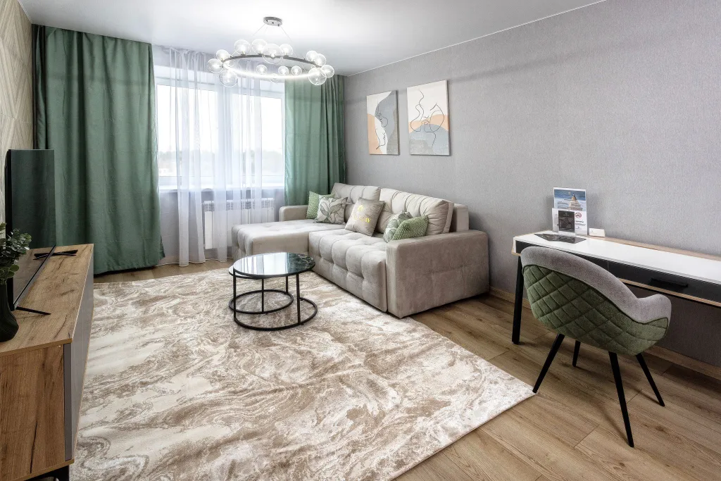 2-комнатная квартира Скандинавская гармония в центре Смоленска — аренда посуточно в Смоленск