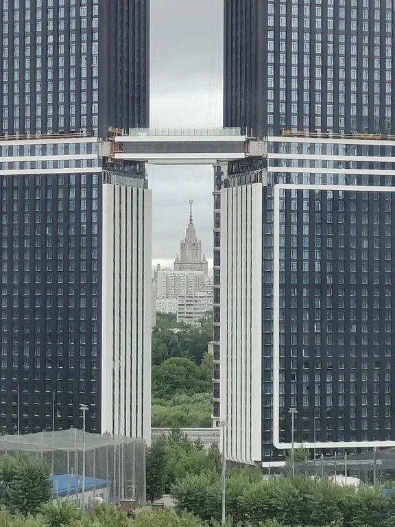 Квартира Квартира Евро-трёхкомнатная с шикарными видами — Москва