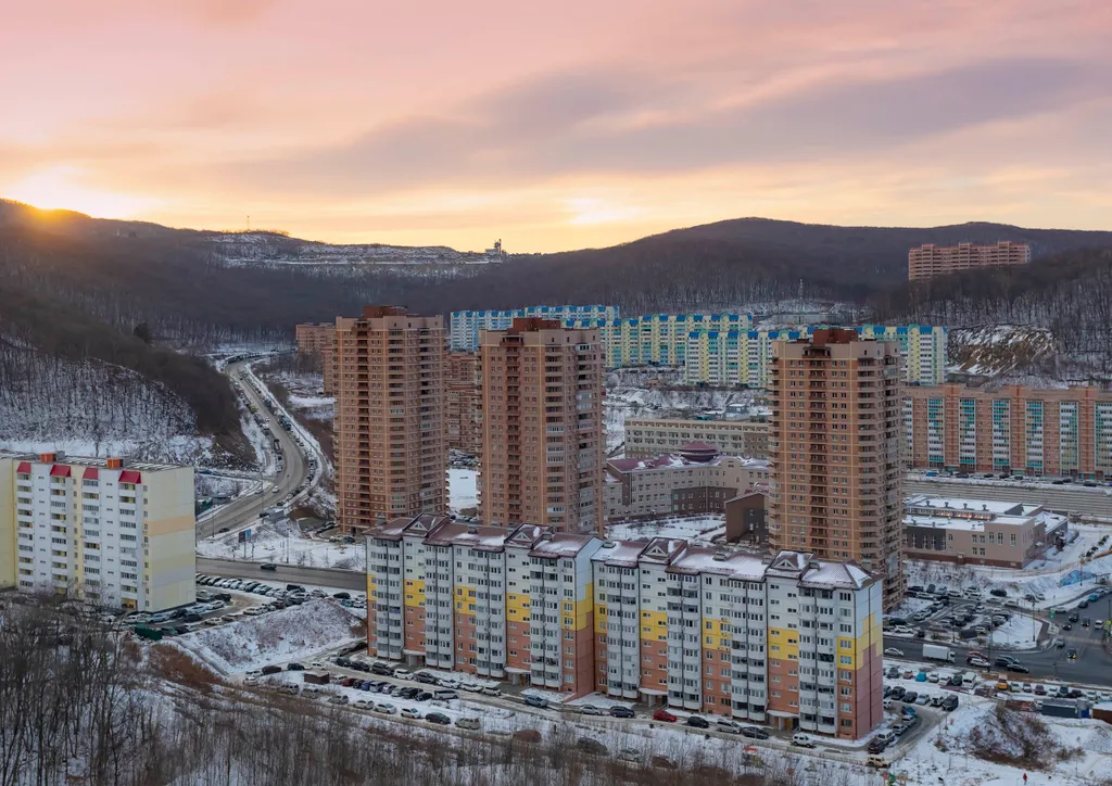 Квартира Квартира Уютная новая студия с шикарным видом — Владивосток