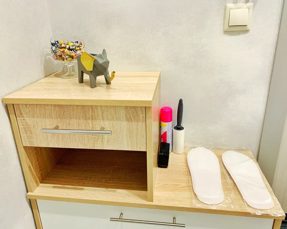 Светлая однокомнатная квартира