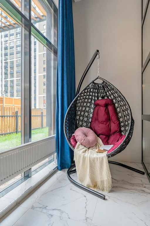 Уютная 2-комнатная квартира в ЖК Изумрудный Бор с собственной террасой