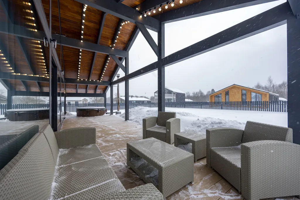 Дом с купелью и сауной