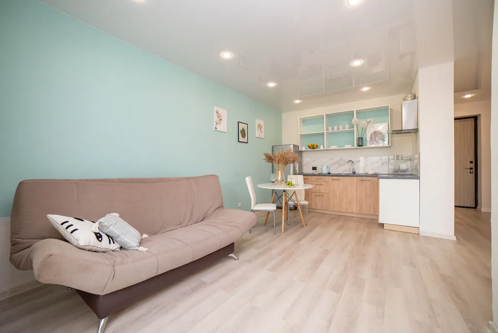 Евродвухкомнатная квартира на Чкалова 18 для 4 гостей