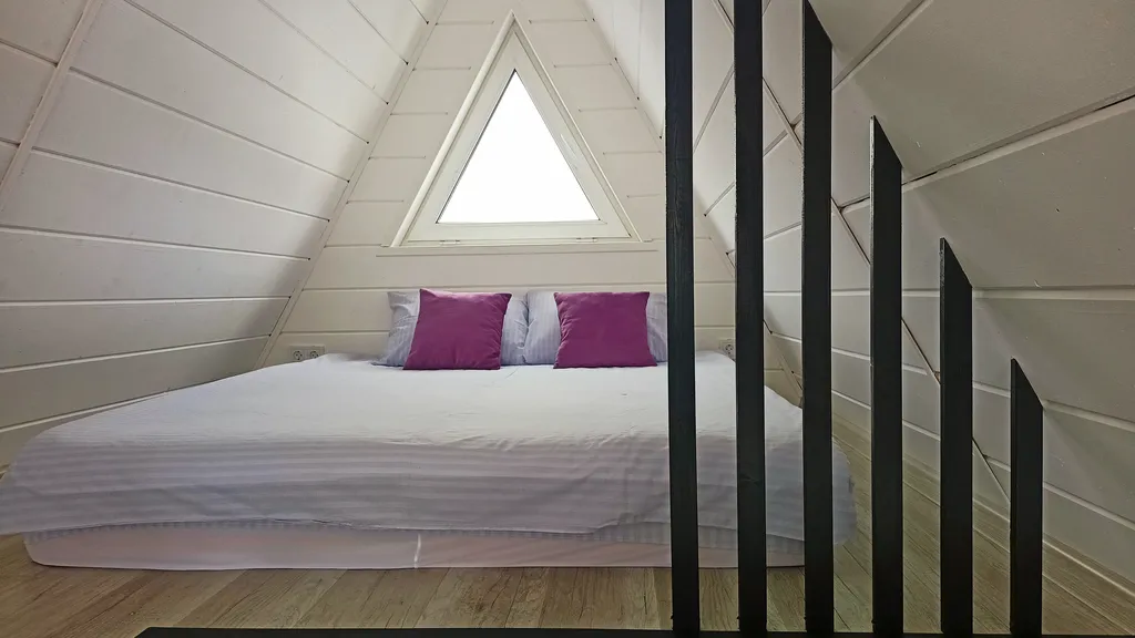 Стильный дом рядом с лесом