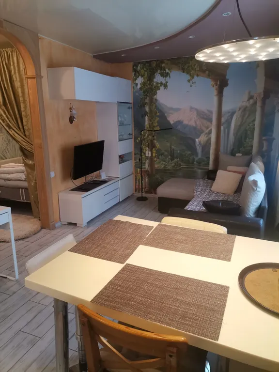 Квартира с камином в центре города