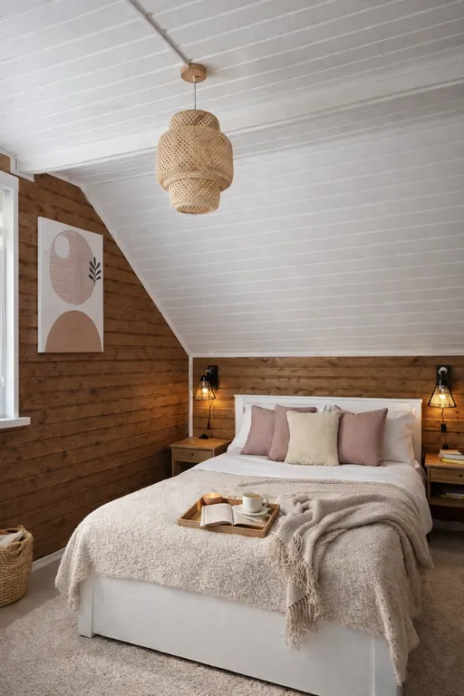 Просторный домик для семейного отдыха вблизи леса