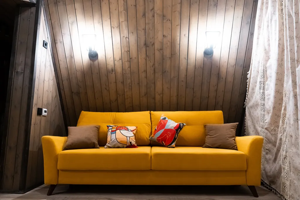 Дом А-Фрейм с террасой №3