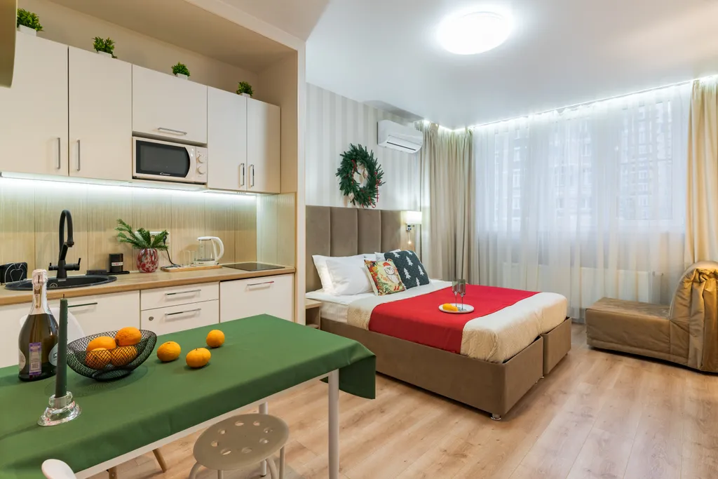 Квартира Квартира Студия класса комфорт возле Экспоцентра — Краснодар