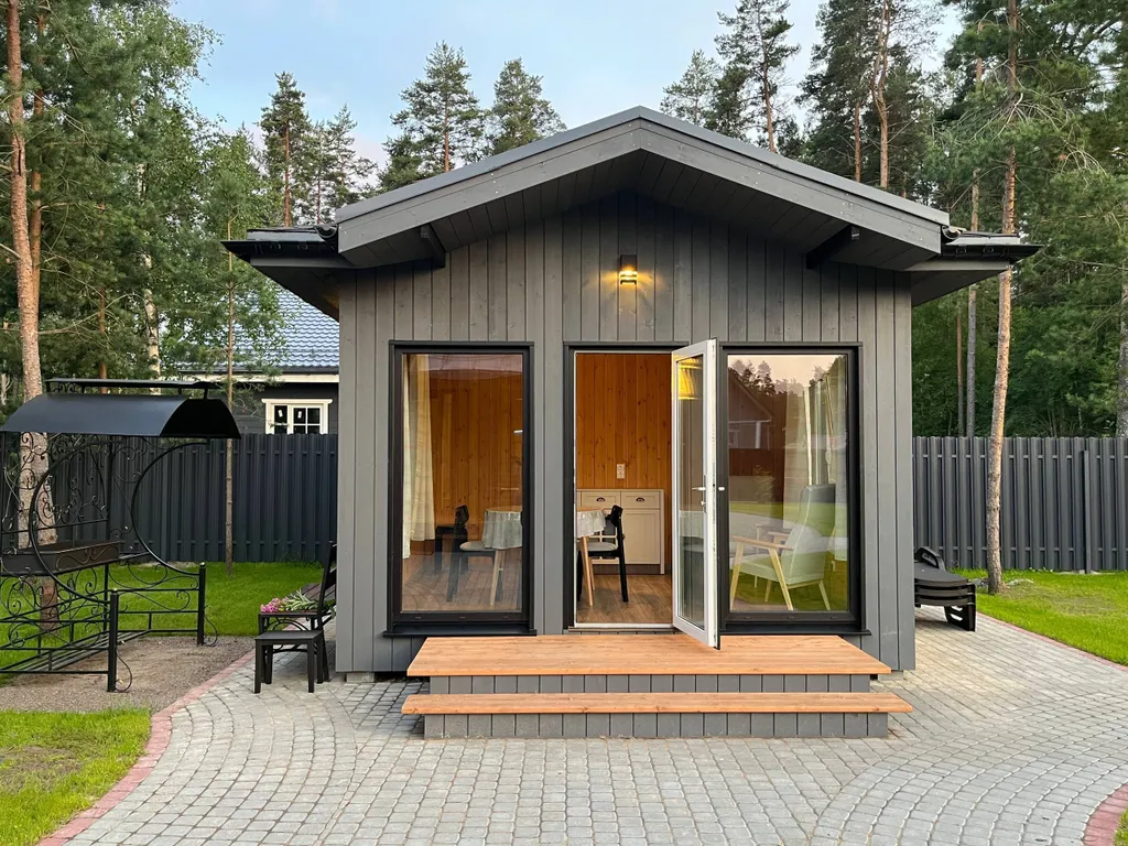 Роскошный коттедж на берегу озера