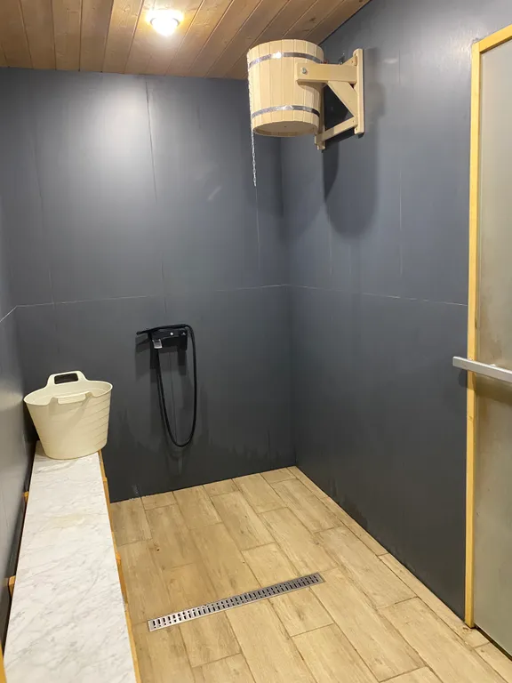 Загородный дом с баней на дровах