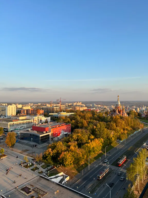 Апартаменты Loca republic на 20-м этаже с видом на Центральную площадь