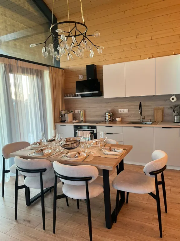 Дом с сауной и джакузи на террасе