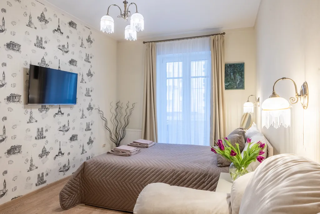 Атмосферная квартира на курорте для лучшего отдыха