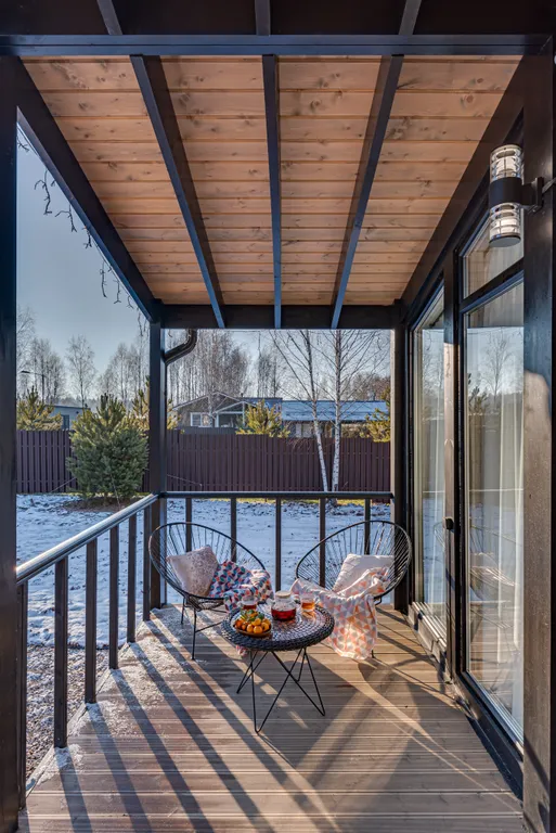 Коттедж Панорамный дом с сауной и камином — Семеновское