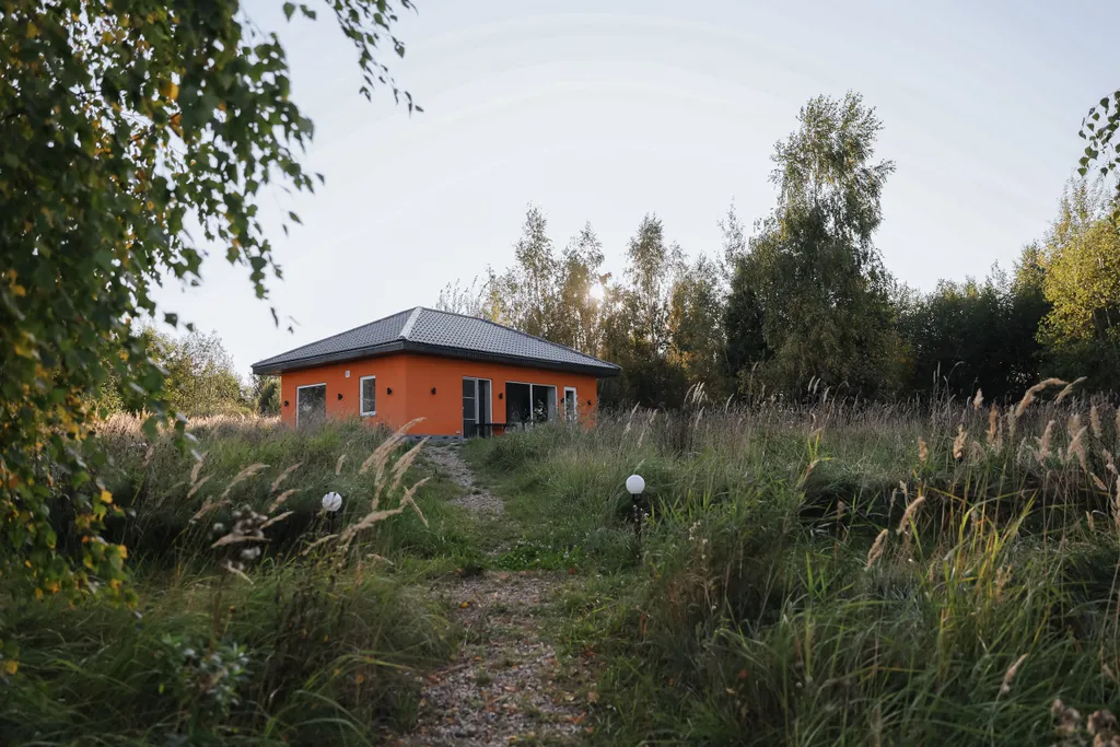 Уникальное панорамное шале с баней прямо на берегу водохранилища