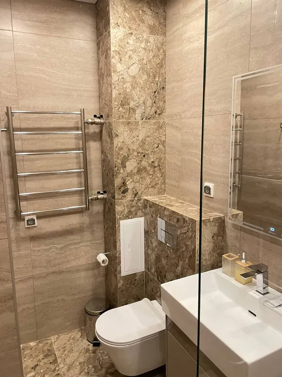 Квартира Квартира Уютная студия 25м2 в авторском отеле «Золотое Сечение» — Красноярск