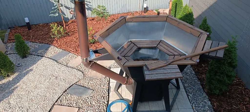 Уютный дом с теплым бассейном, дровяной баней и сибирским чаном