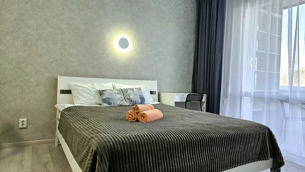 Квартира Квартира Уютная и красивая студия 36м на озере — Горячий Ключ