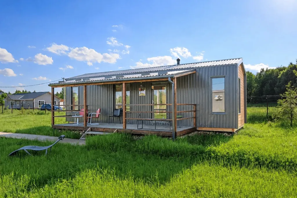 Дом 45m2 — чан, кухня, Wi-Fi