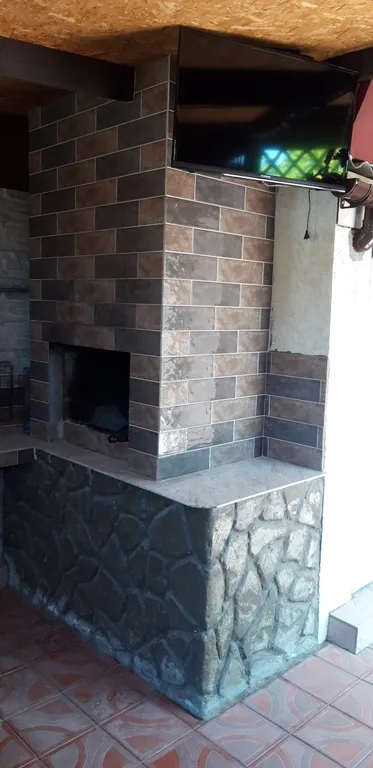 Уютный дом с мангальной зоной, беседкой, баней на дровах