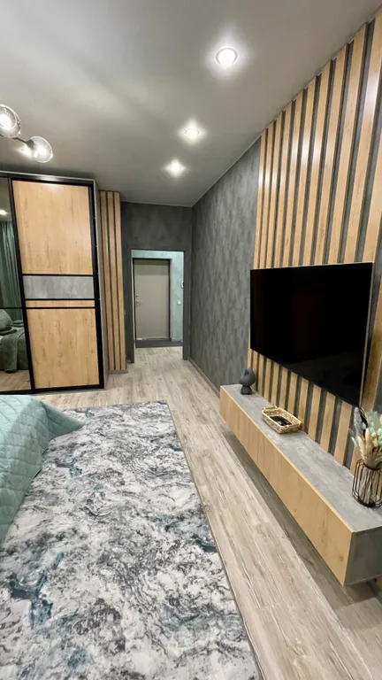 Уютная квартира в жк fiftyfifty с шикарным панорамным видом