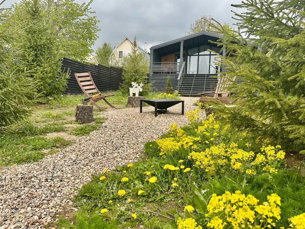 Дом Эльк - уютный коттедж с сауной на отдельном участке