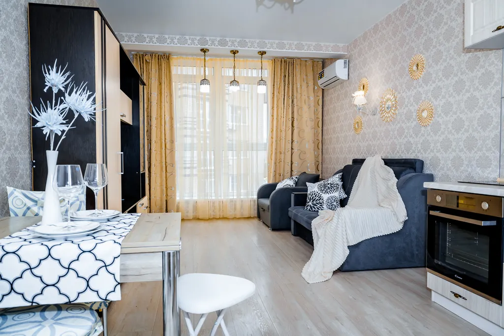 Квартира Квартира Уютная студия у Высокого берега — Анапа