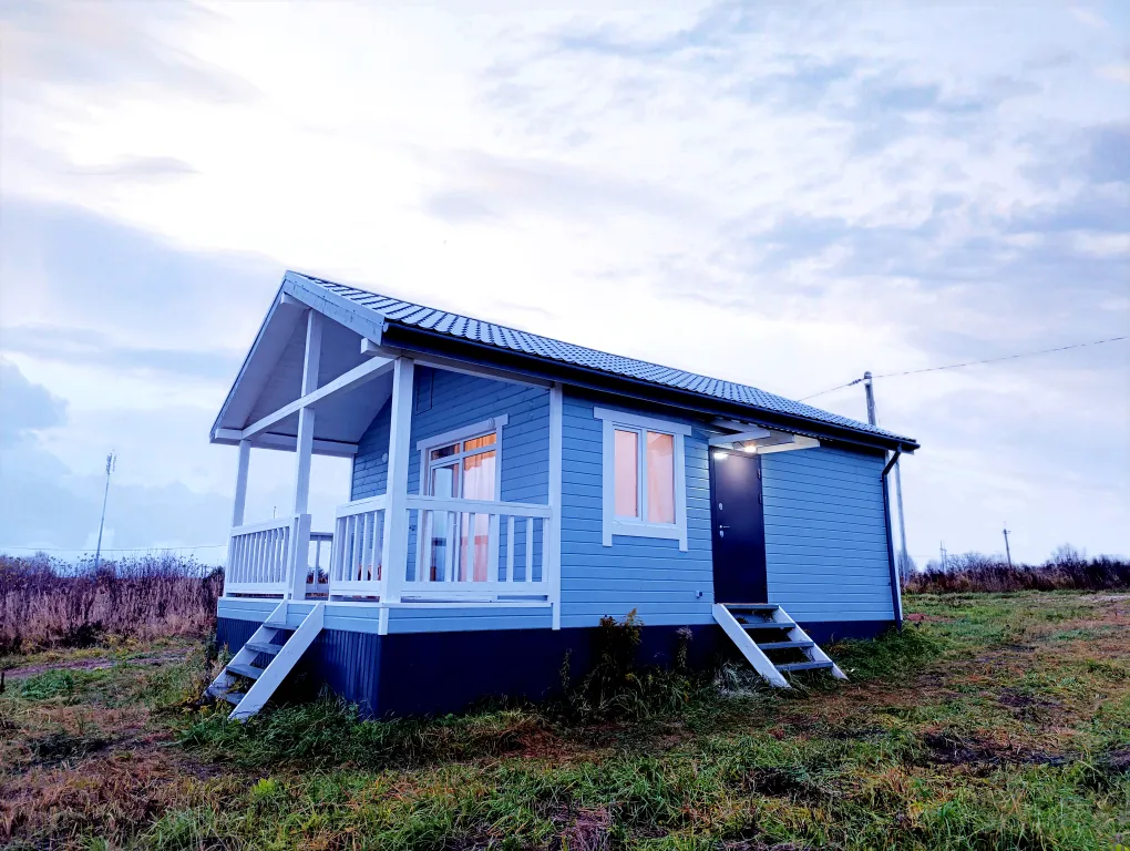 Уютный домик с сауной и верандой