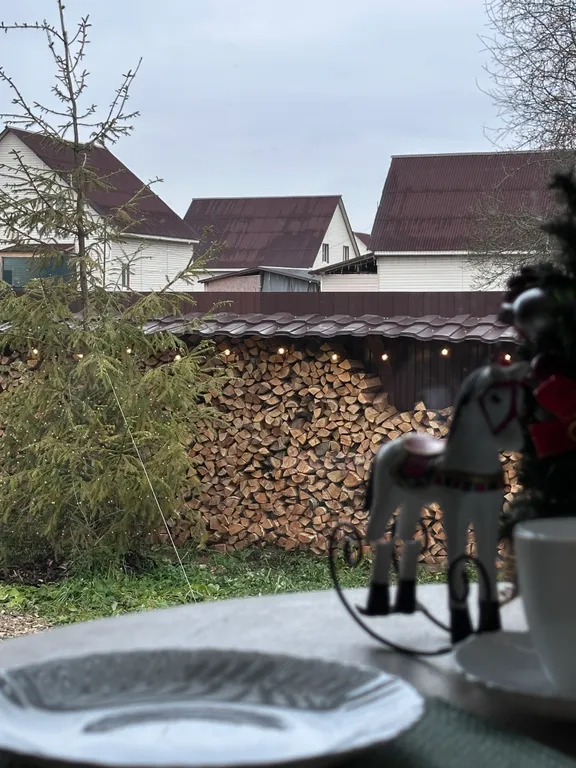 Мини-дом с баней и чаном