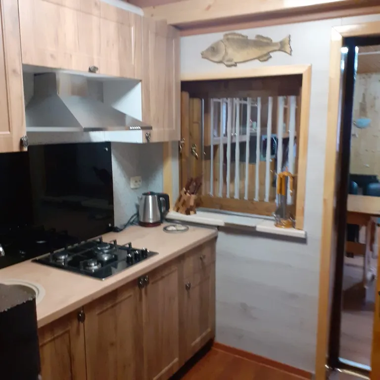 Дом с русской баней на берегу озера Селигер