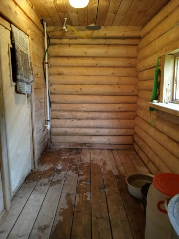 Дом с баней в деревне