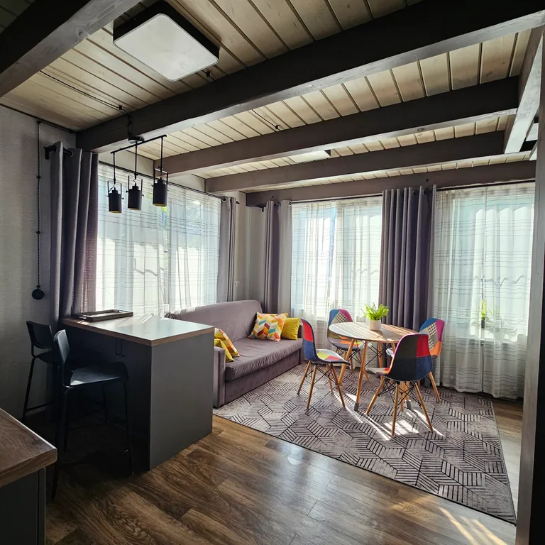 Квартира Прекрасная двухуровневая квартира с видом на горы — Красная Поляна