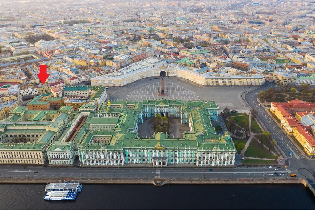 Квартира Квартира у Дворцовой площади — Санкт-Петербург