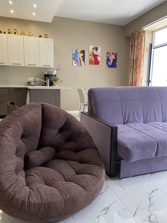 Апартамент с видом на море и горы