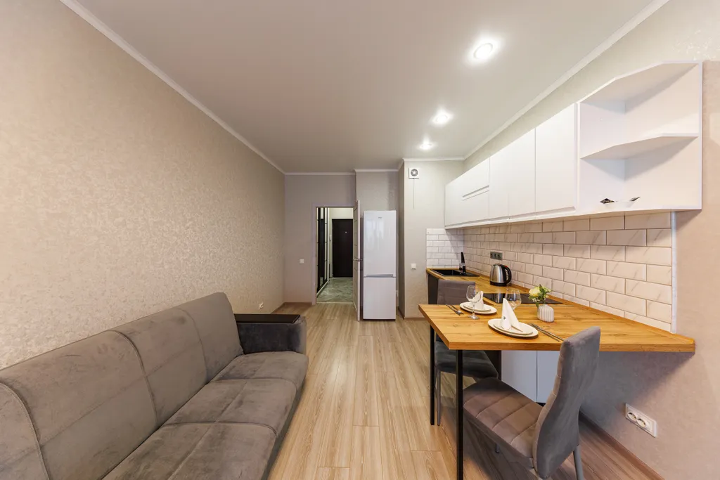 Уютная студия для комфортного проживания