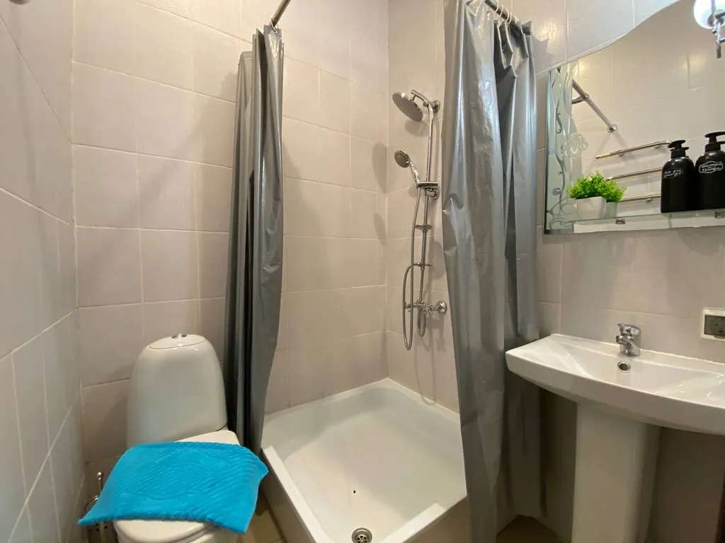 Квартира Квартира 2-местный уютный номер с двуспальной кроватью, вид во двор — Санкт-Петербург