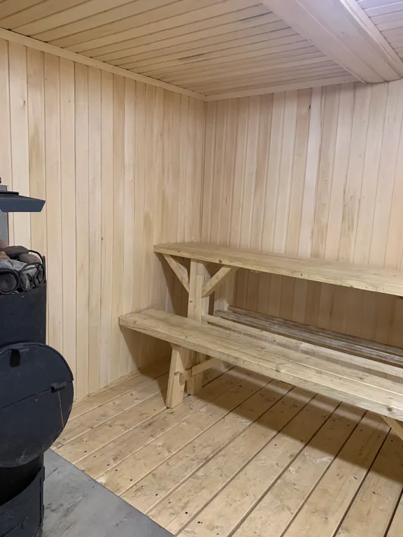 Уютный дом с баней на территории с парковой зоной