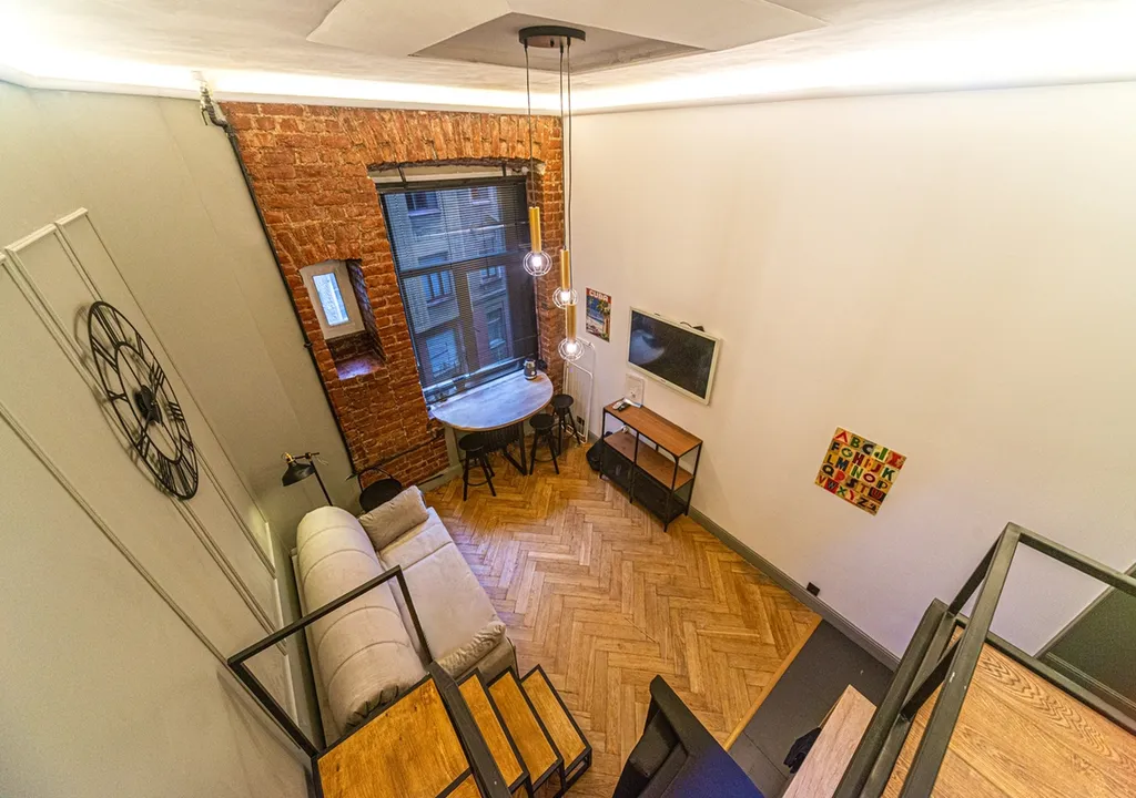 Квартира Квартира Loft in the center on Fontanka — Санкт-Петербург